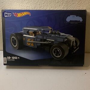 Mega Hot Wheels Mod Rod Building Set - Dark Blue and Black